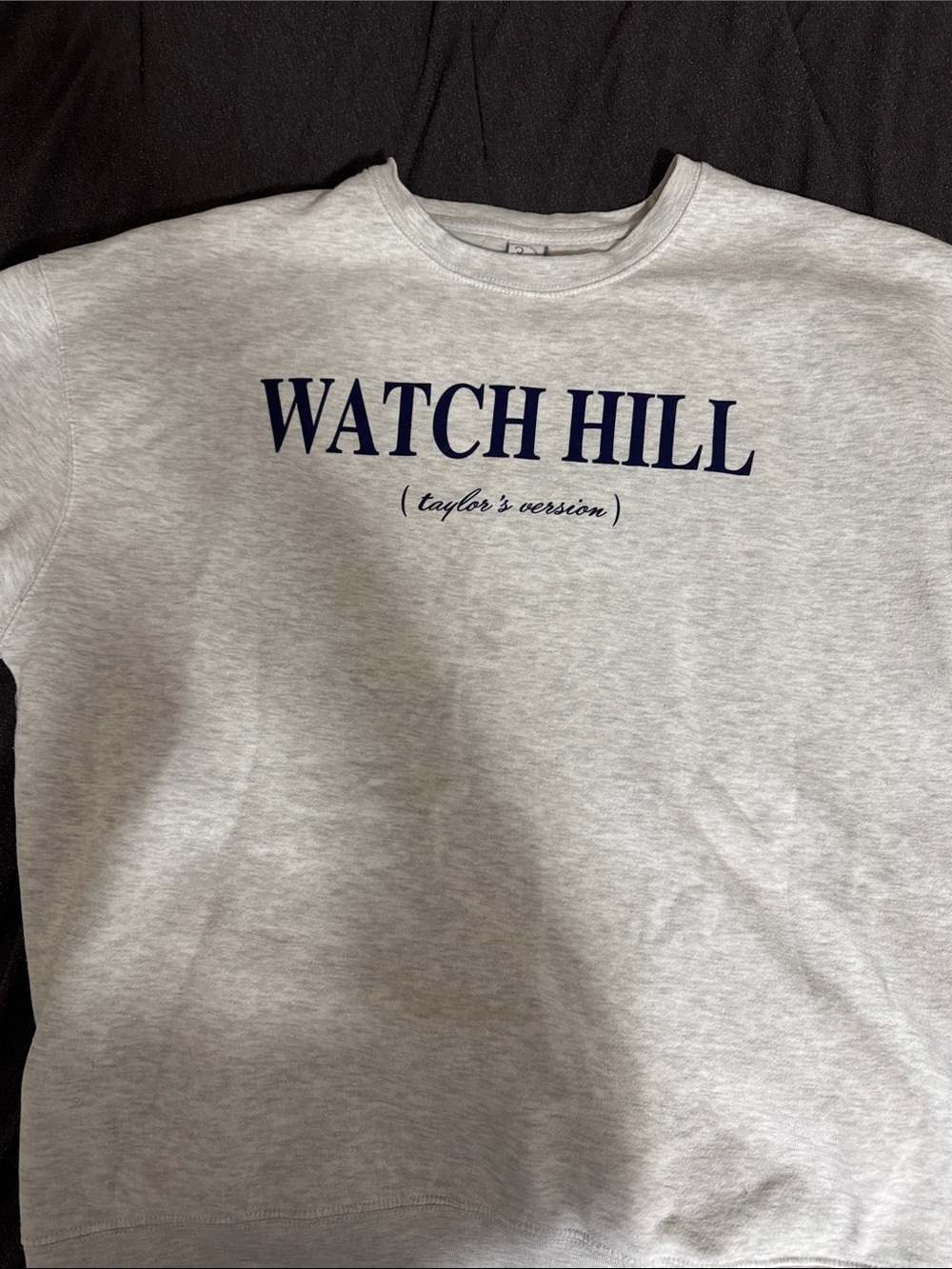 WATCH HILL Graphic Sweatshirt in Heather Gray